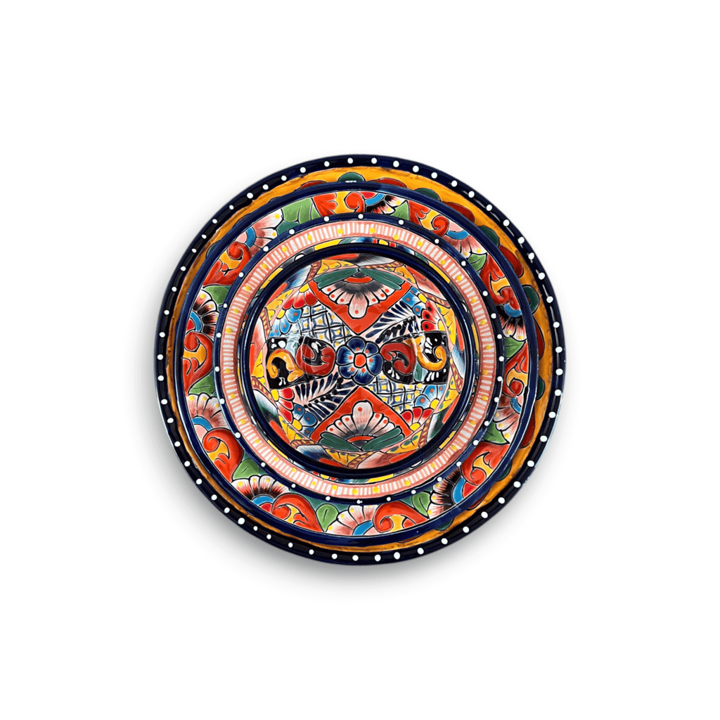 30 - Piece Talavera Dinnerware Set | Colorful Tableware (Seats 6) Talavera Dinnerware Set La Vie Bien 30 - Piece Talavera Dinnerware Set | Colorful Tableware (Seats 6)