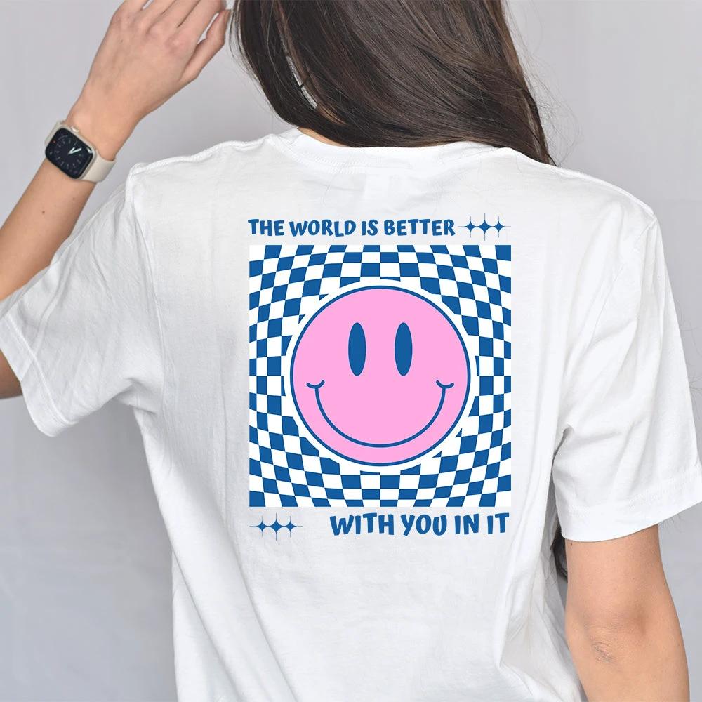 The World is Better Classic Tee by Kind Cotton