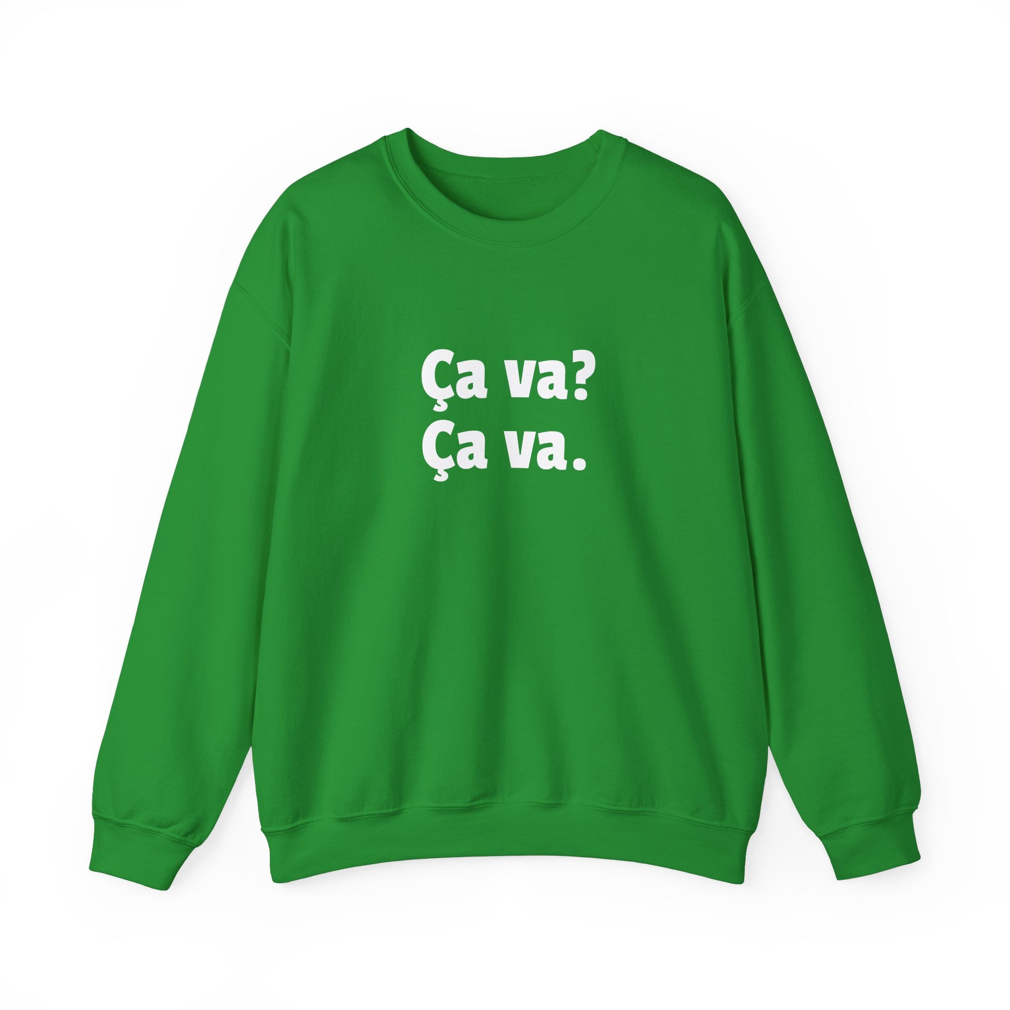 Ca va? Ca va. Unisex Crewneck Sweatshirt