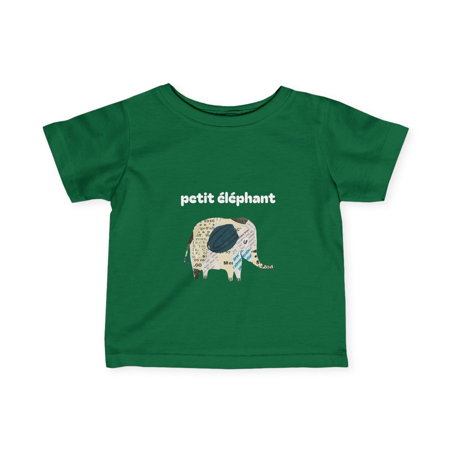 Petit éléphant Infant Fine Jersey toddler Tee