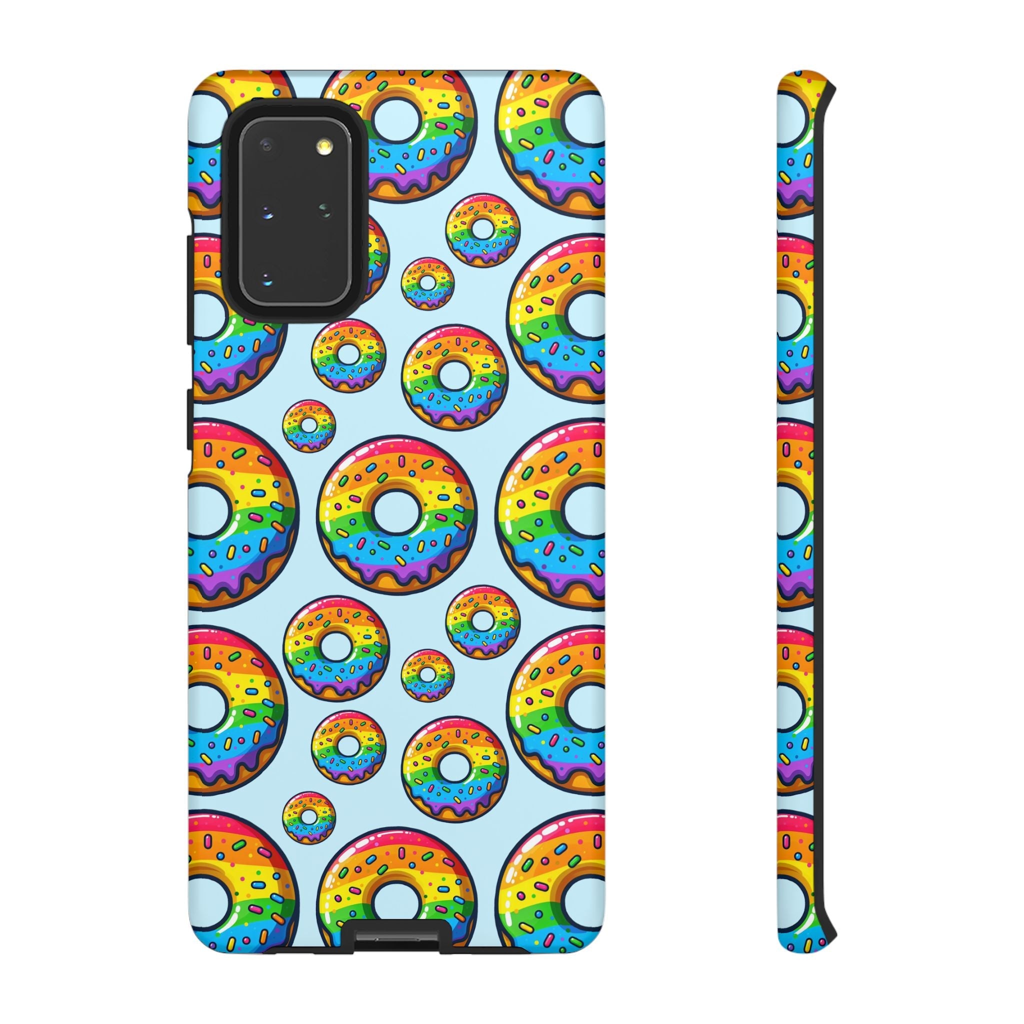 Bespattered Facade Rainbow Sprinkle Donut Tough Case