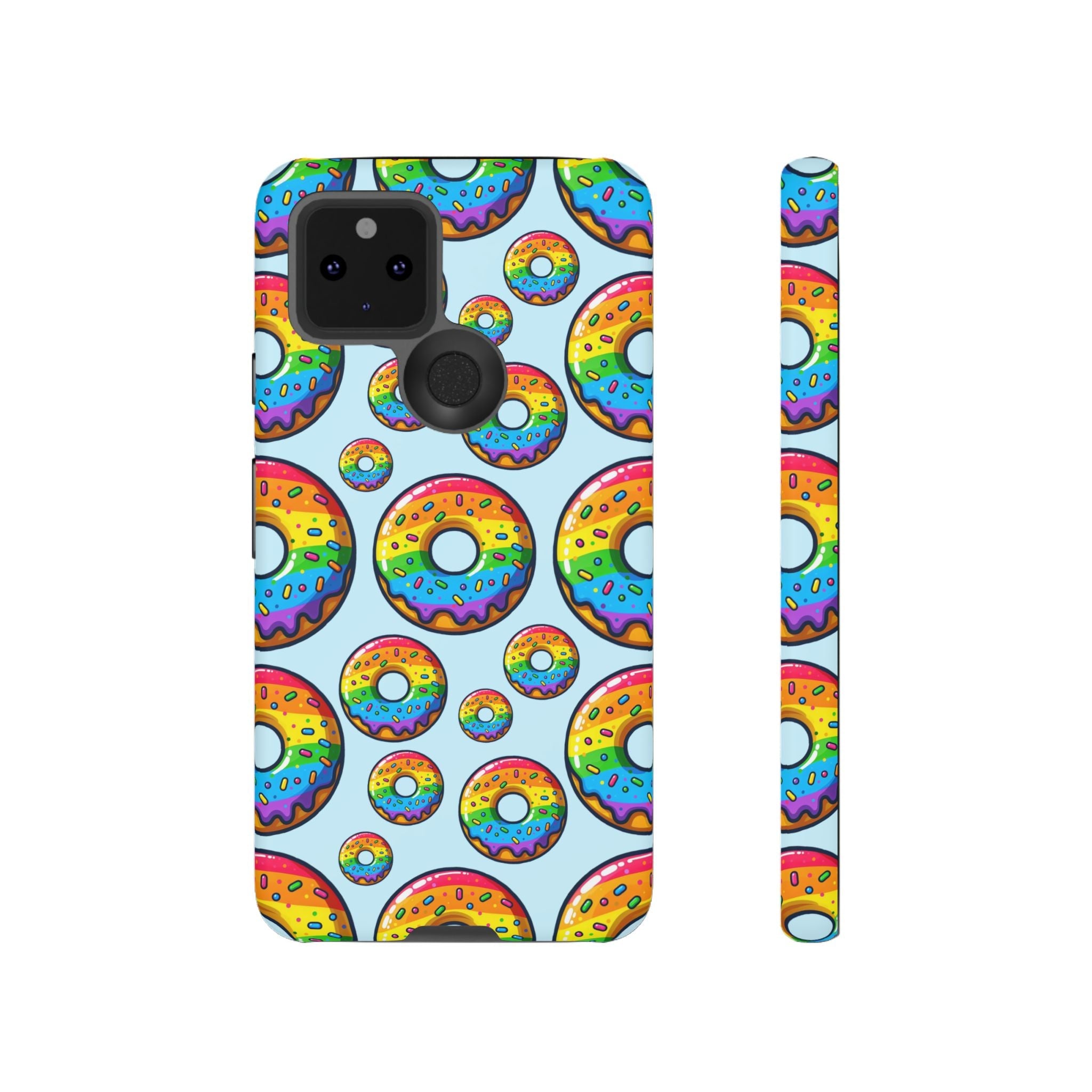 Bespattered Facade Rainbow Sprinkle Donut Tough Case