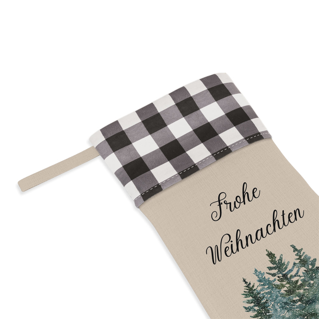Frohe Weihnachten Christmas stocking