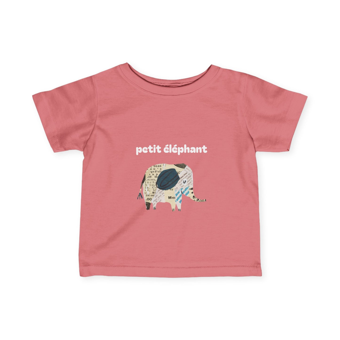 Petit éléphant Infant Fine Jersey toddler Tee