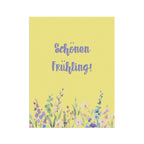 Schönen Frühling! Spring Garden Banner by Printify