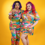 Luscious Landscape Jumpsuit in Radiant Emerald- Re-Stocked! by Blue Platypus Clothing