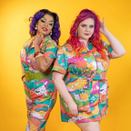 Luscious Landscape Jumpsuit in Radiant Emerald- Re-Stocked! by Blue Platypus Clothing