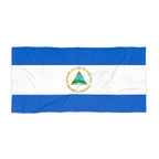 Nicaragua Flag Beach Towel | Quality & Long Lasting - 2 Sizes | Nicaraguan Pride | Gift for Nicaraguans
