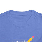 Apple Pencil Toddler Tee Shirt by Printify