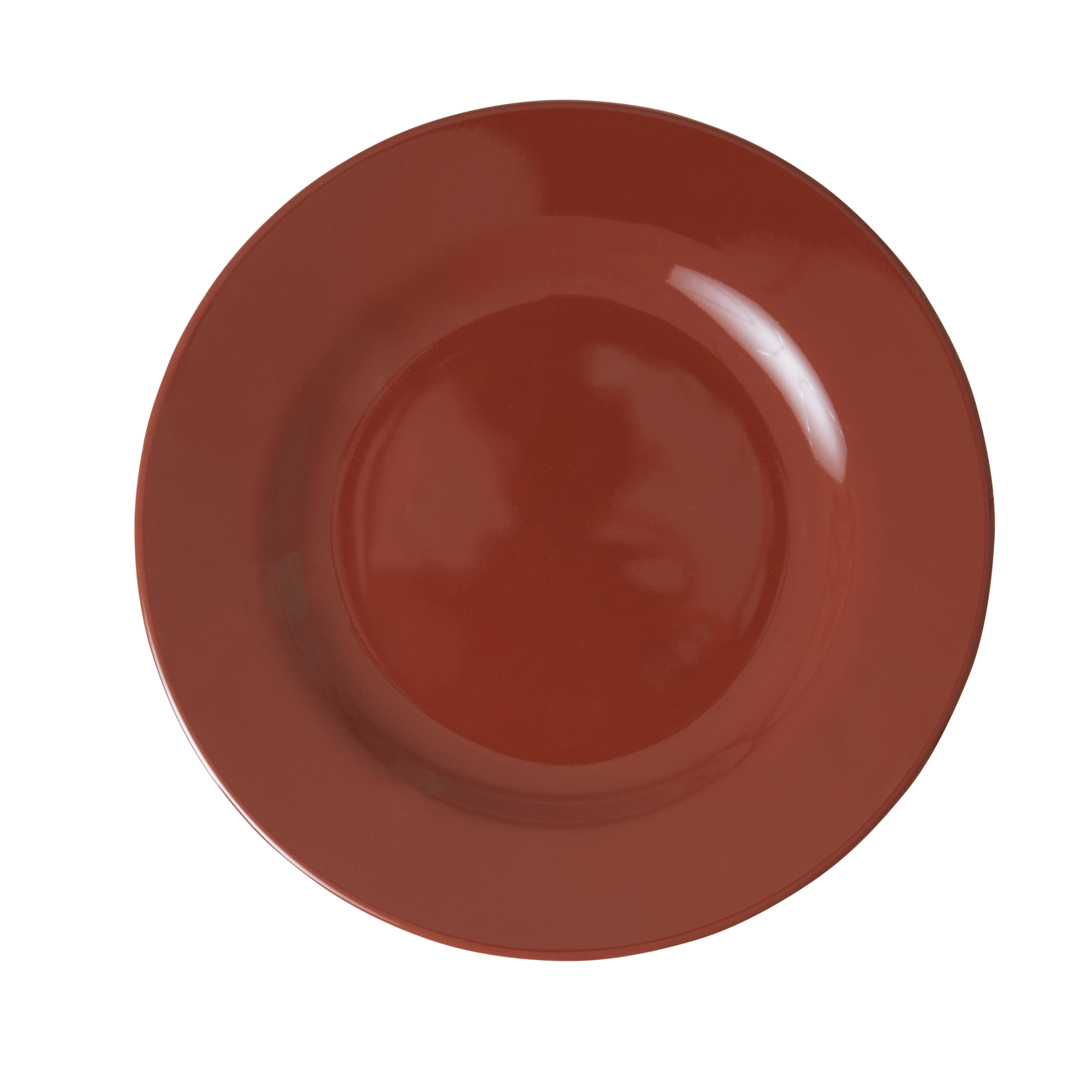 Melamine Lunch Plate | Brown