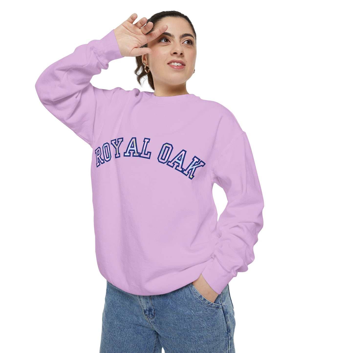 Sweat-shirt Royal Oak Michigan (personnalisez-le avec le nom de votre propre ville !)