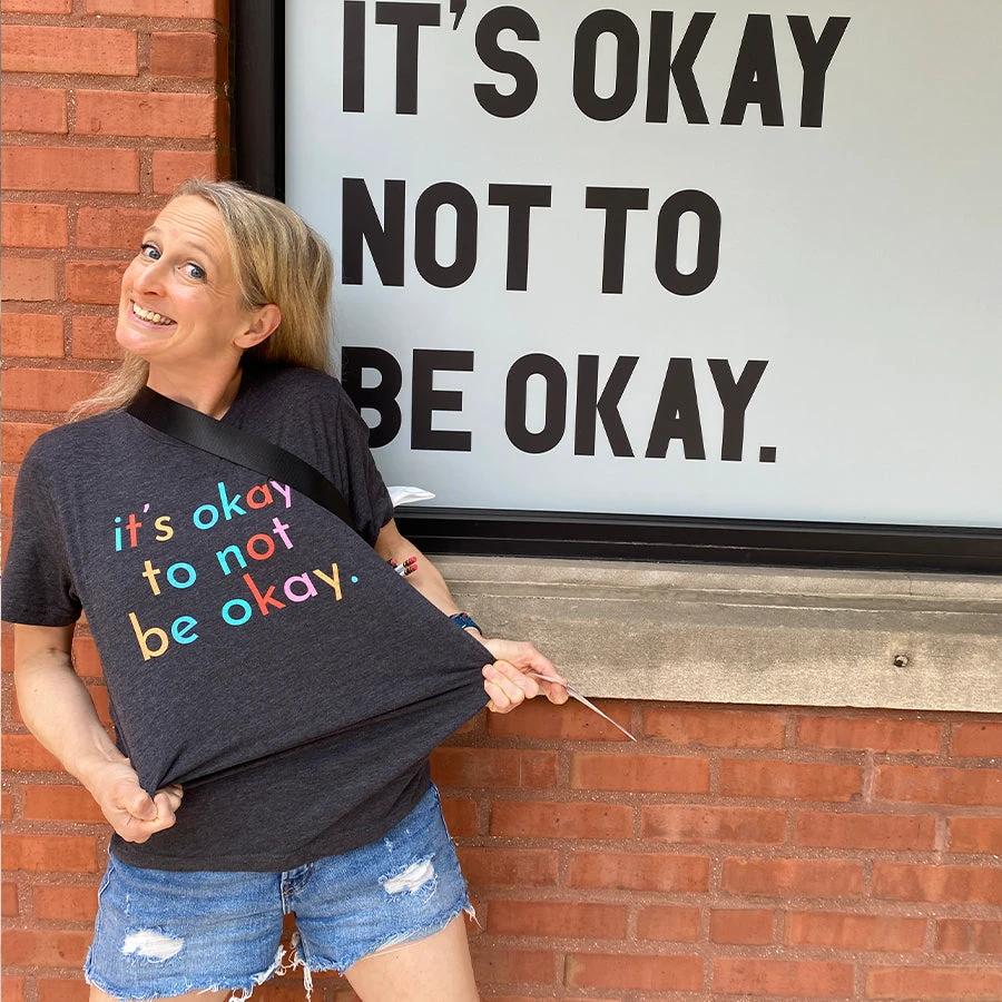 It's Okay Classic Tee by Kind Cotton