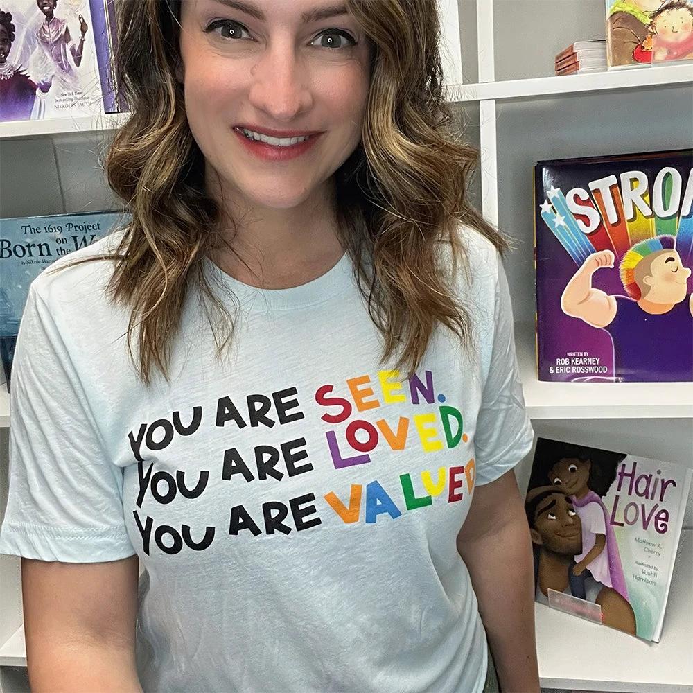 Seen, Loved, Valued Classic Tee by Kind Cotton