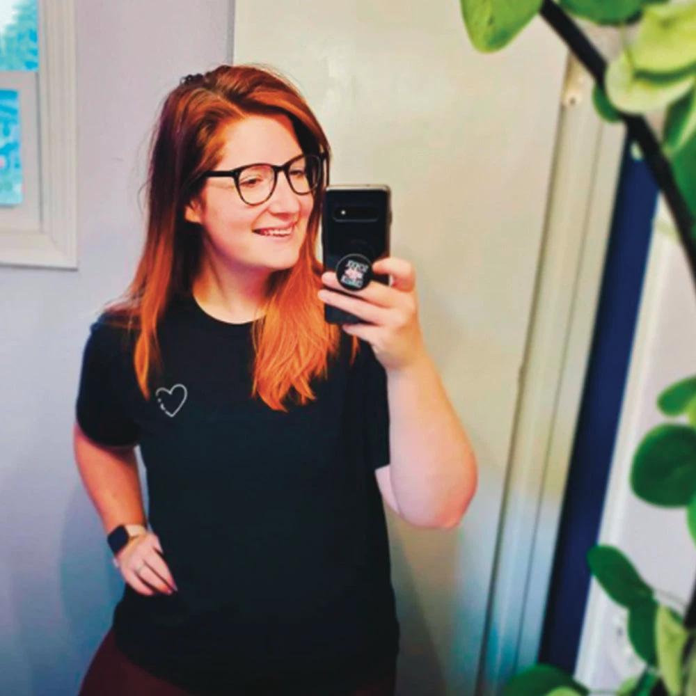 The Semicolon Classic Tee by Kind Cotton