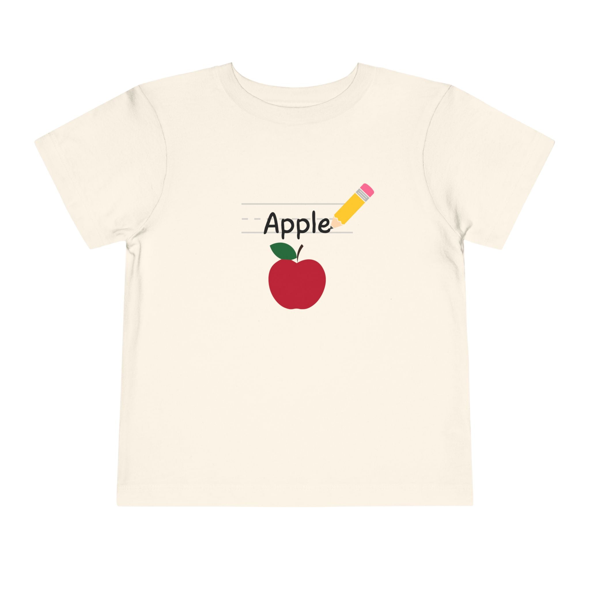 Apple Pencil Toddler Tee Shirt