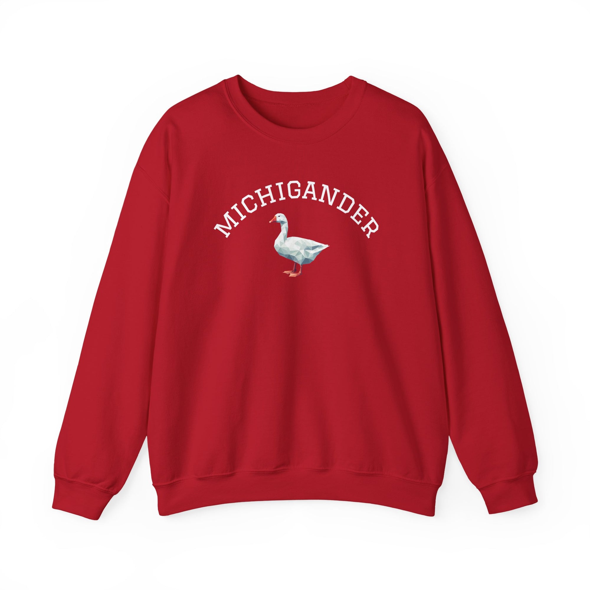 Michigander Goose Sweatshirt (collegiate)