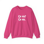 Ca va? Ca va. Unisex Crewneck Sweatshirt by Printify