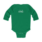 Schatz (treasure, darling) German Script baby bodysuit, long sleeve infant bodysuit