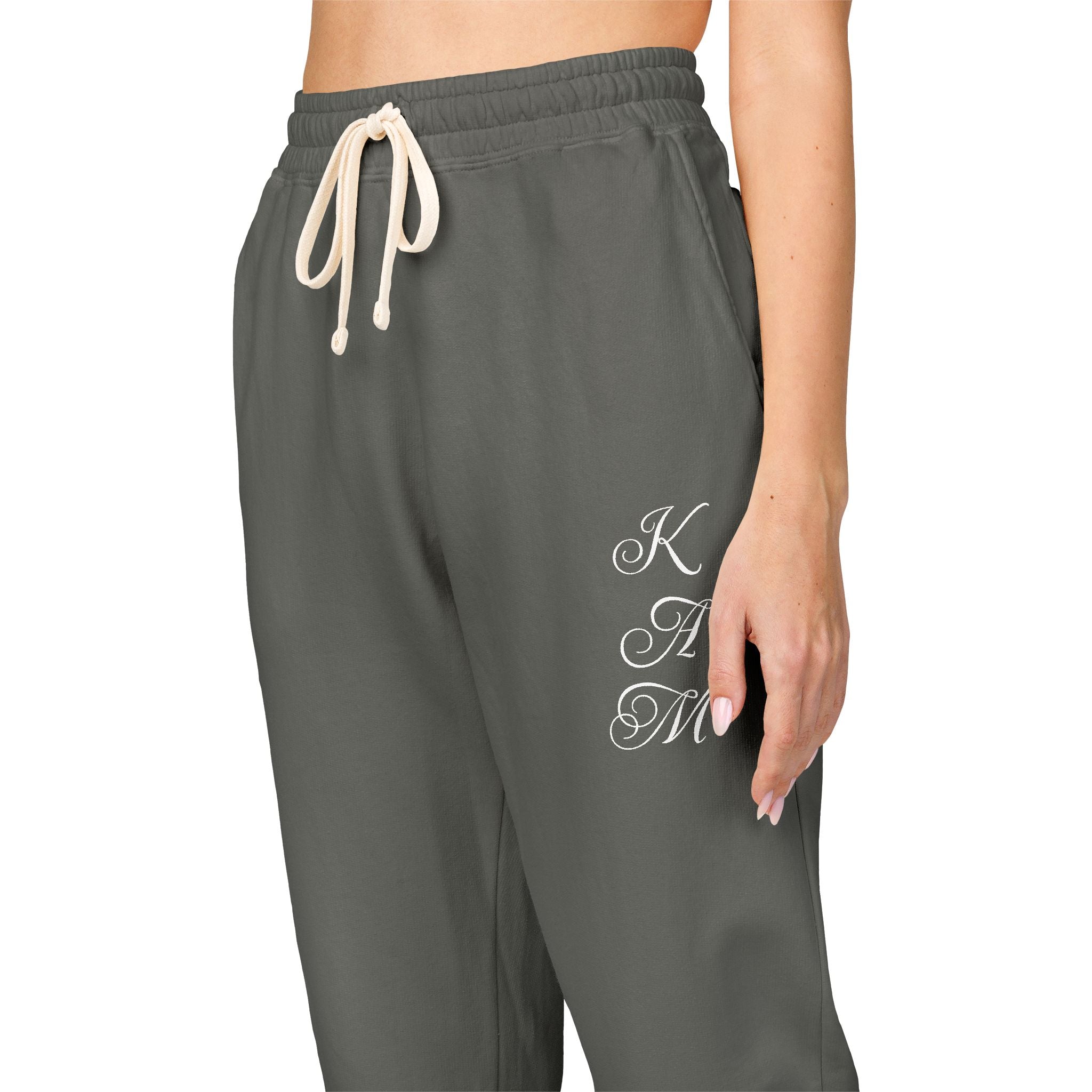 Personalized Monogram Joggers — Casual Unisex Fleece Sweatpants