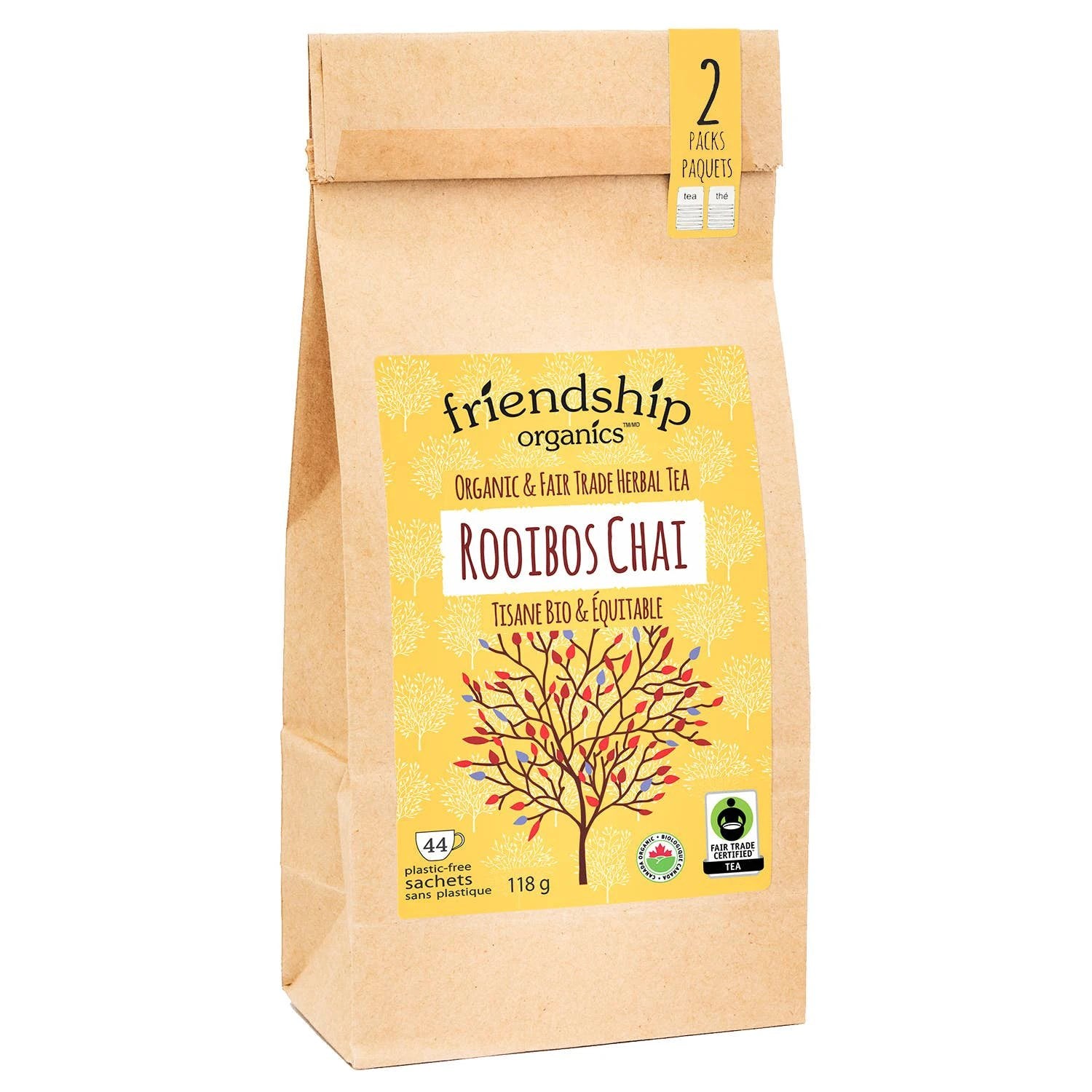 Rooibos Chai Herbal Tea by Ethical Trade Co