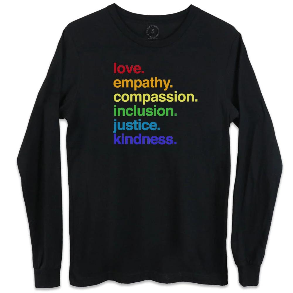 'Kindness Is' Pride Classic Long Sleeve by Kind Cotton