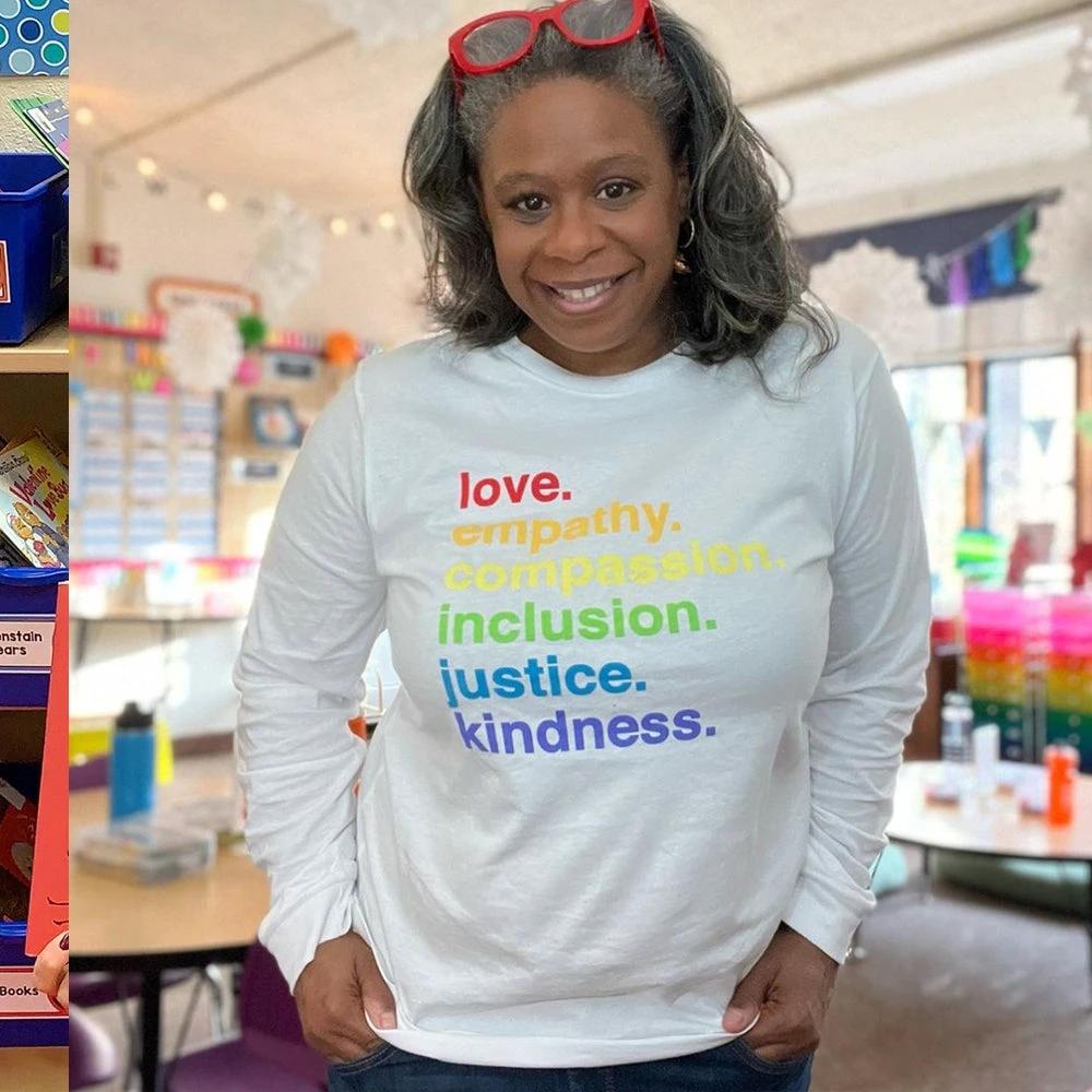 'Kindness Is' Pride Classic Long Sleeve by Kind Cotton