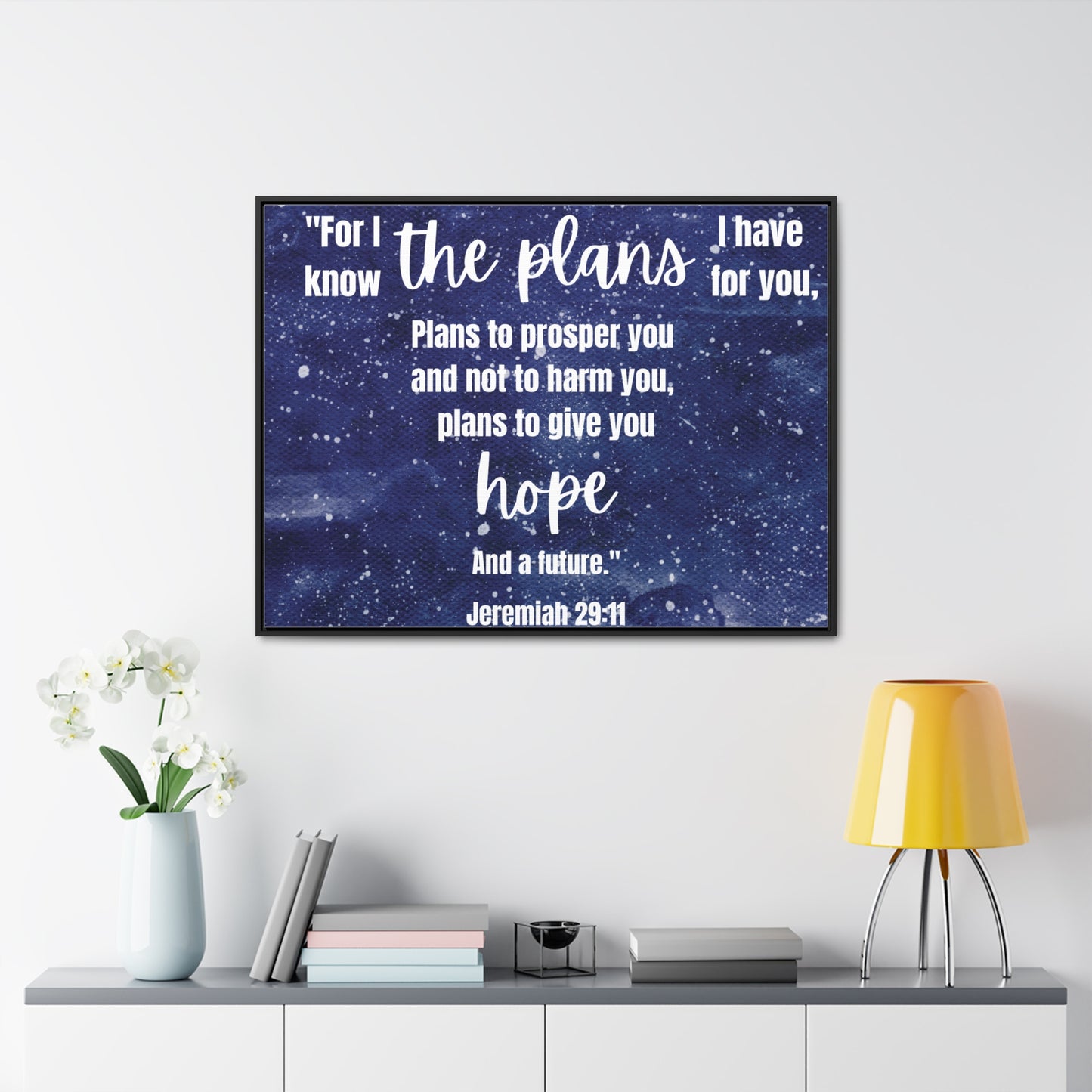 Jeremiah 29 11 bible verse canvas