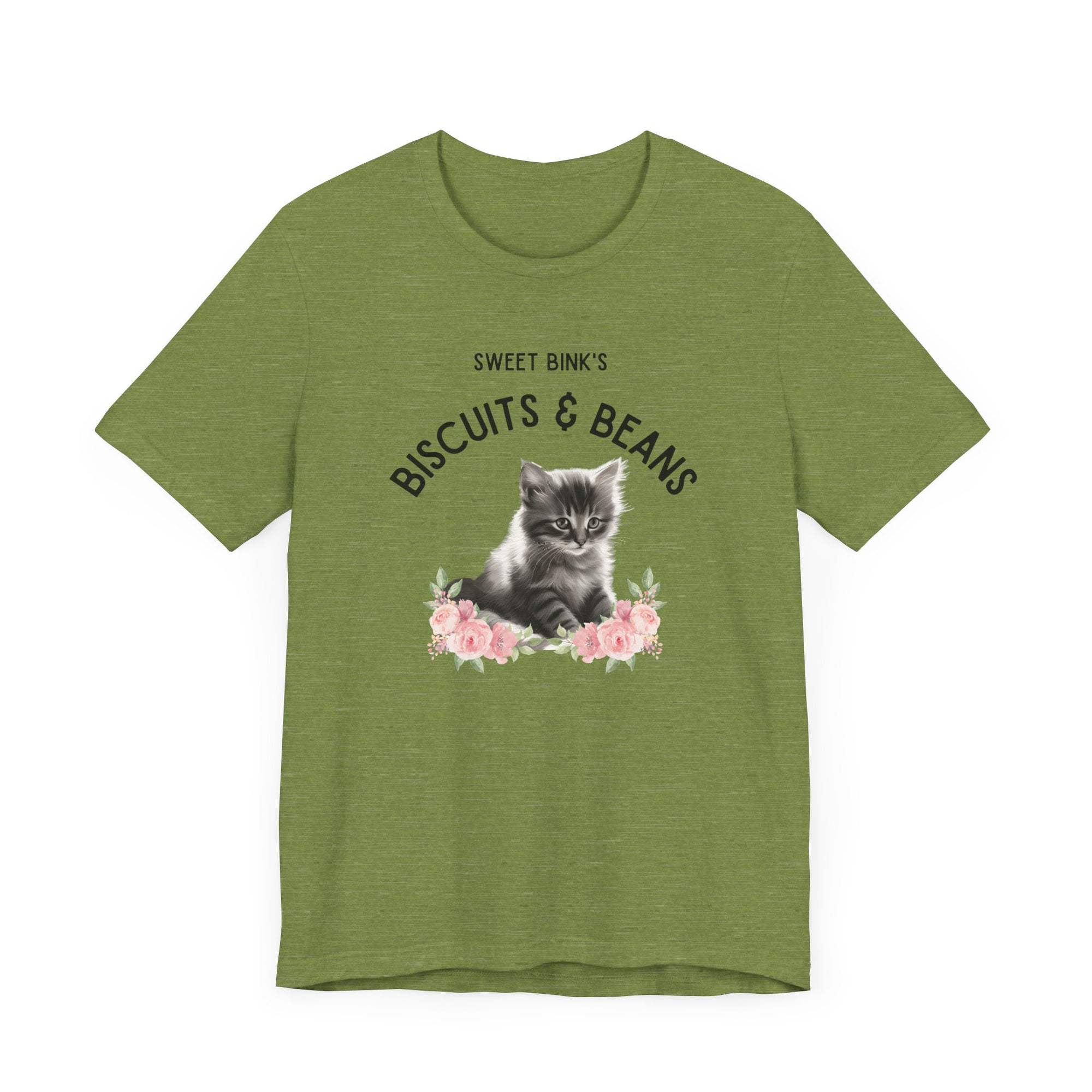 Sweet Bink's Biscuits and Beans cat tee