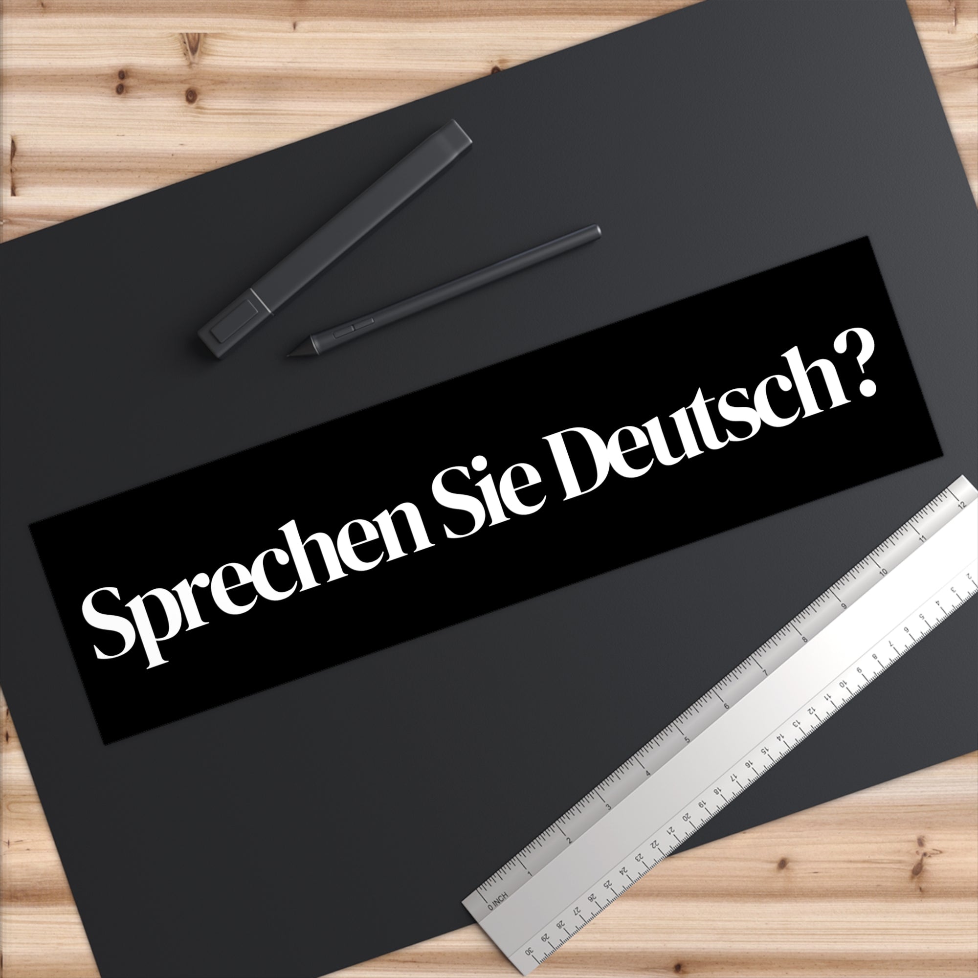 Sprechen Sie Deutsch? German Language Bumper Stickers - La Vie Bien - Accessories for car - Bumper sticker German