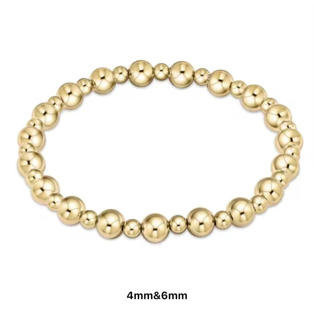 Classic Multi Mixed Beaded Waterproof Non-Tarnish Bracelets by Curated By Suarez