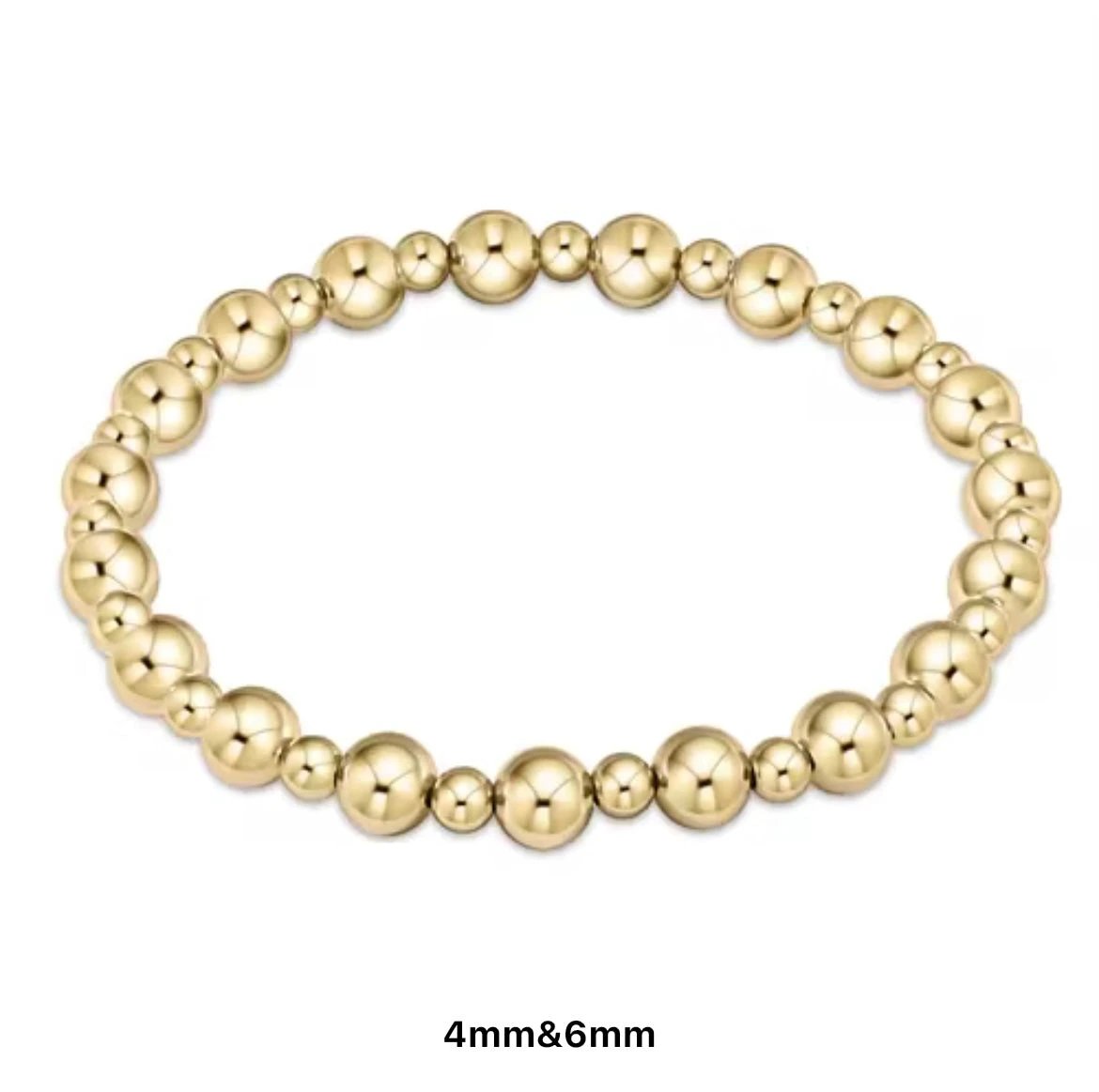 Classic Multi Mixed Beaded Waterproof Non-Tarnish Bracelets by Curated By Suarez