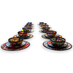 36-Piece Talavera Dinnerware Set | Handmade Mexican Plates & Bowls Talavera Dinnerware Set La Vie Bien 36-Piece Talavera Dinnerware Set | Handmade Mexican Plates & Bowls