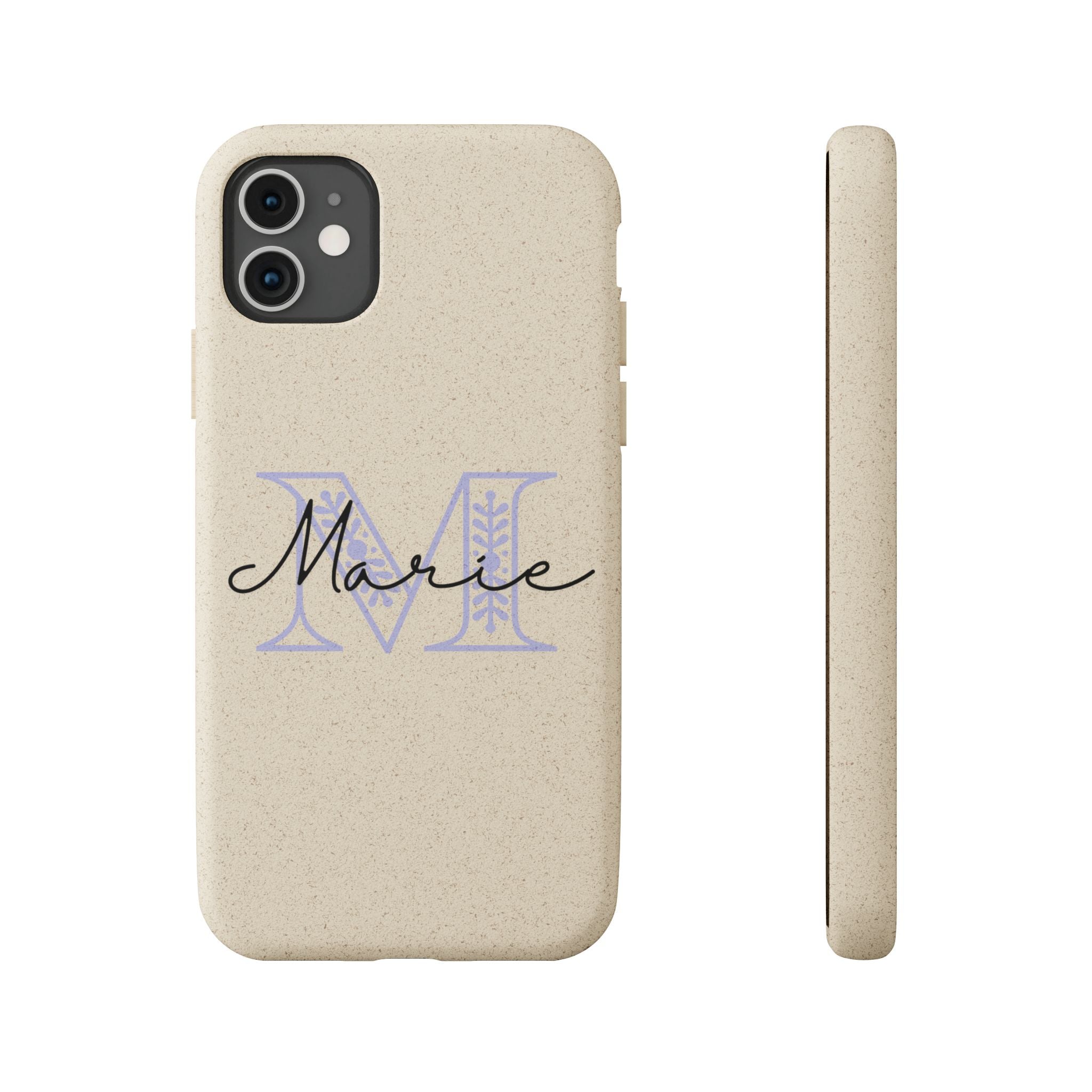 Eco - friendly monogrammed Phone case