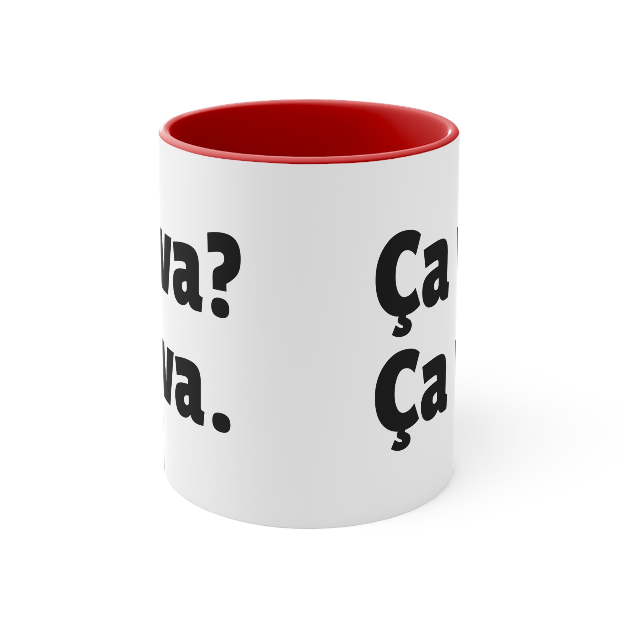 Ca va? Ca va. 11oz Accent Mug