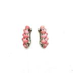 Paper Bead Hair Clips (Set of 2)- Pink