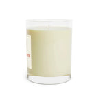 Frohe Weihnachten Scented Candle - German "Merry Christmas" by Printify