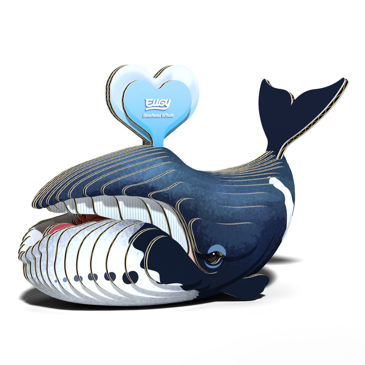 EUGY Bowhead Whale 3D Puzzle
