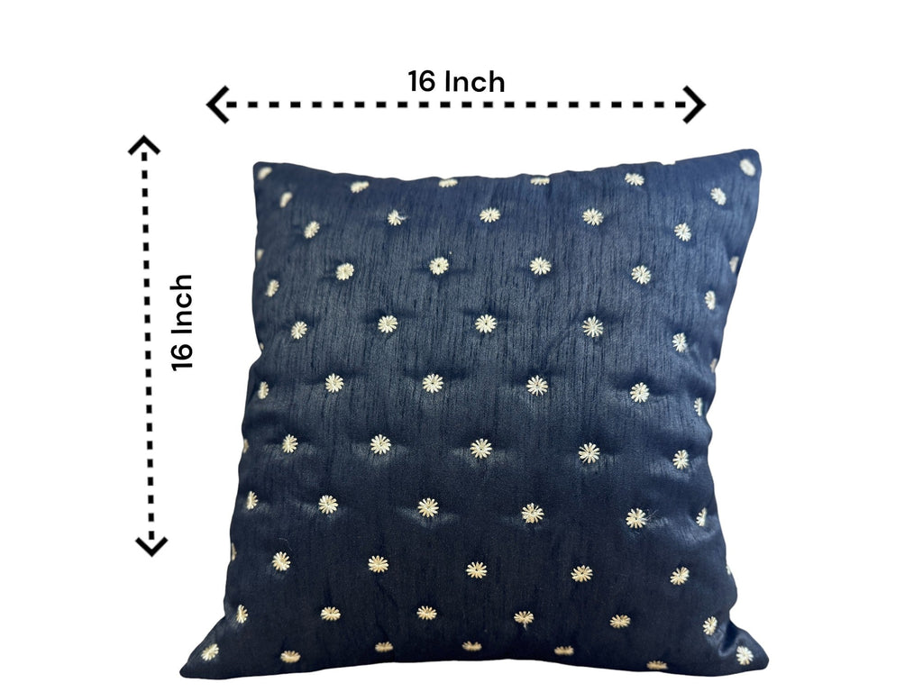 Dupioni Silk Star Cushion or Pillow Cover, Set of 2
