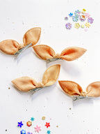 Single Bunny Ears Hair Clip by Evie Pearl Handmade