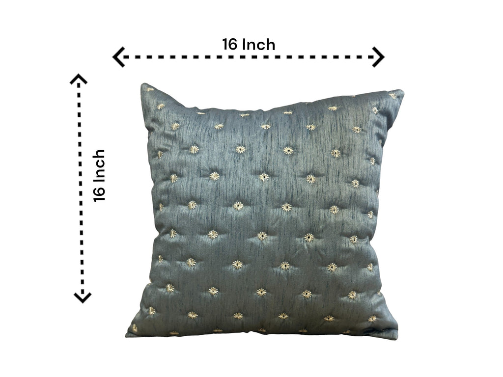 Dupioni Silk Star Cushion or Pillow Cover, Set of 2