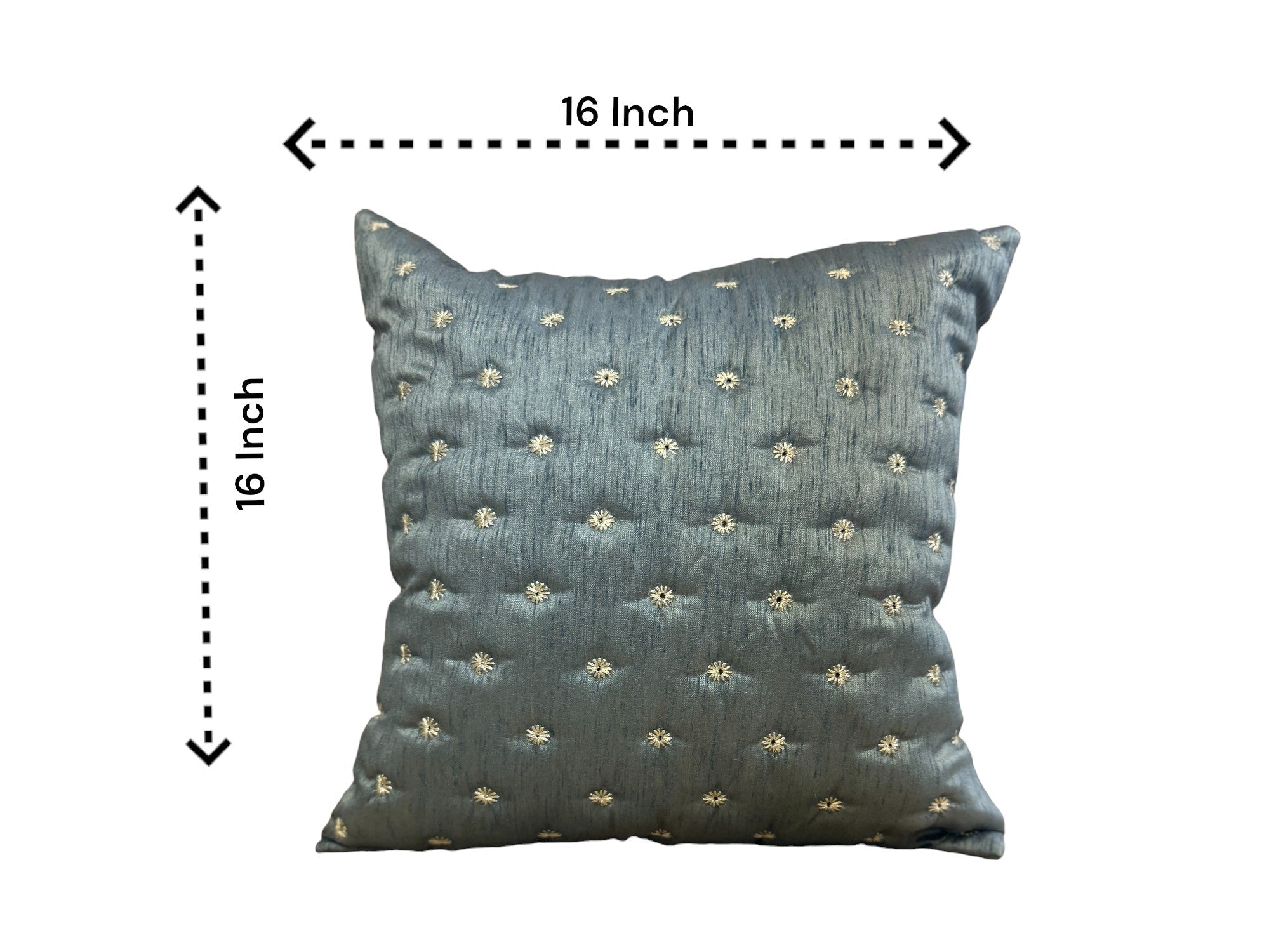 Dupioni Silk Star Cushion or Pillow Cover, Set of 2
