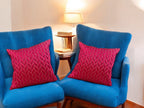 Silk Cushion or Pillow Cover with Choti Design, Set of 2