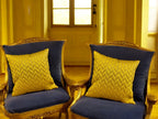 Silk Cushion or Pillow Cover with Choti Design, Set of 2