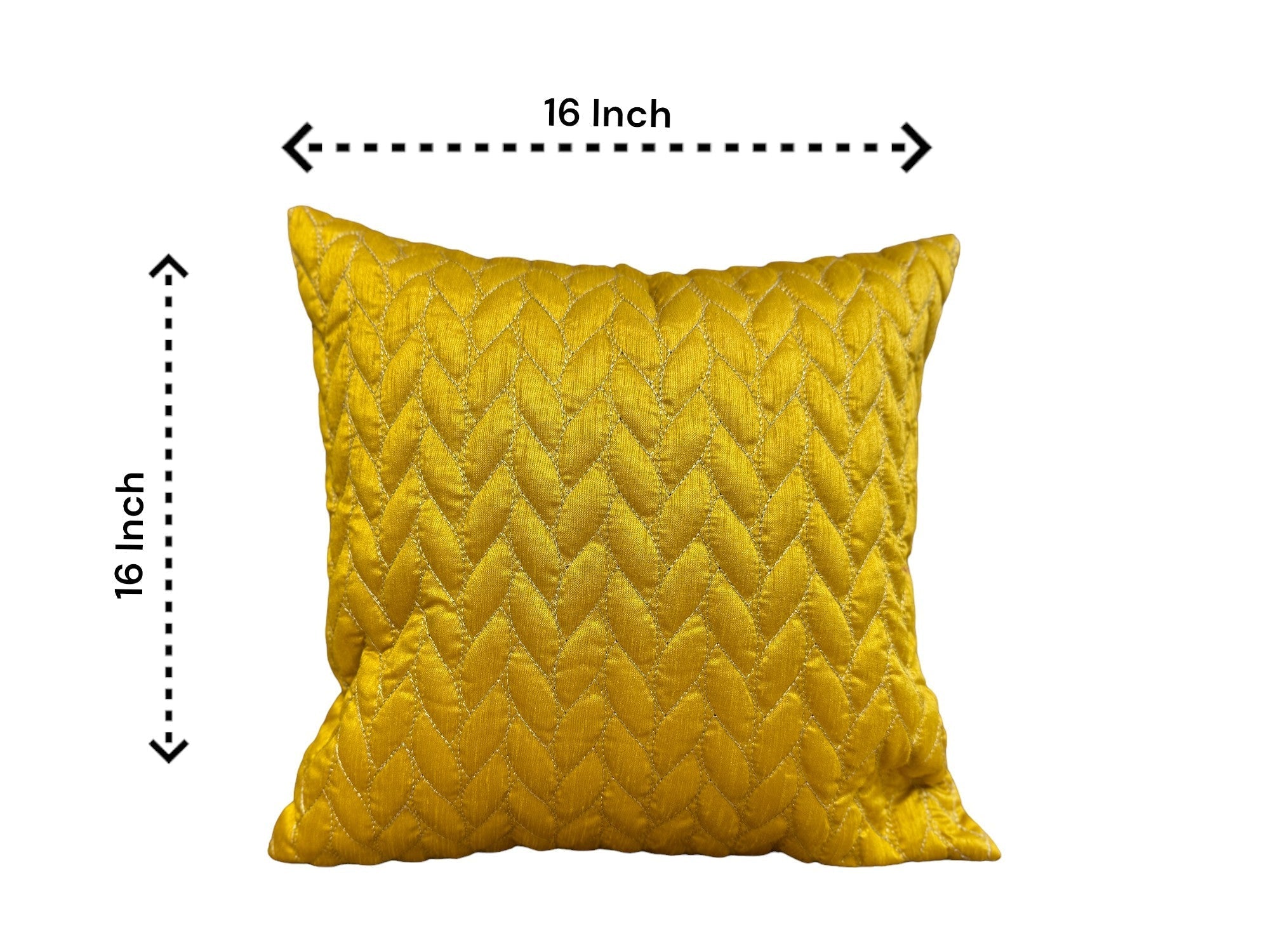 Silk Cushion or Pillow Cover with Choti Design, Set of 2