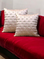 Dupioni Silk Star Cushion or Pillow Cover, Set of 2