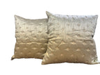 Dupioni Silk Star Cushion or Pillow Cover, Set of 2