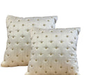 Dupioni Silk Star Cushion or Pillow Cover, Set of 2