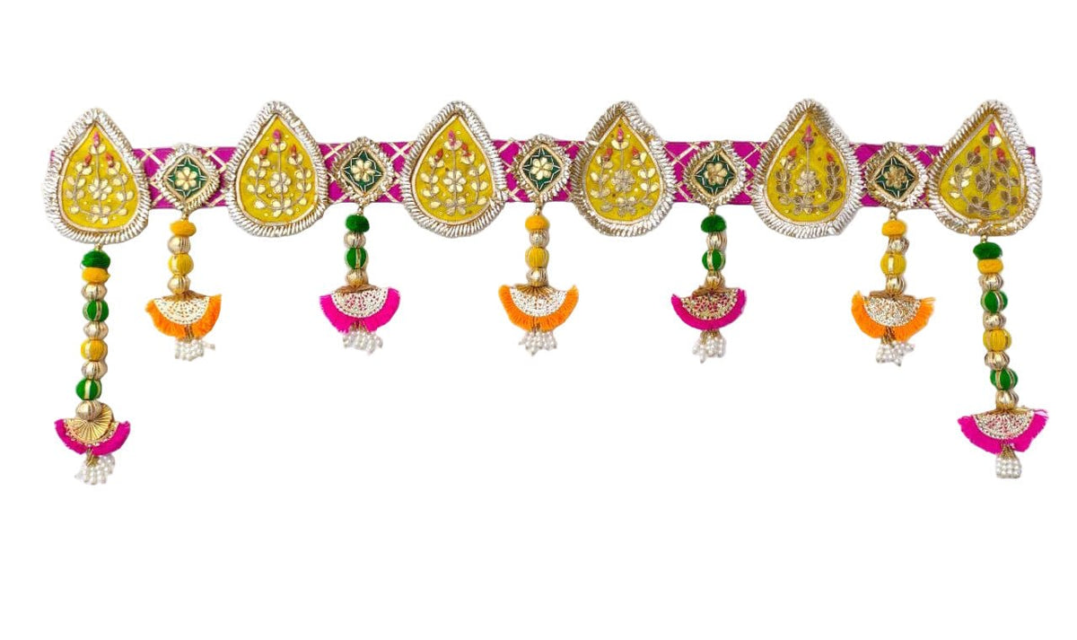 38" Beautiful Handmade Gota Toran La Vie Bien 38" Beautiful Handmade Gota Toran