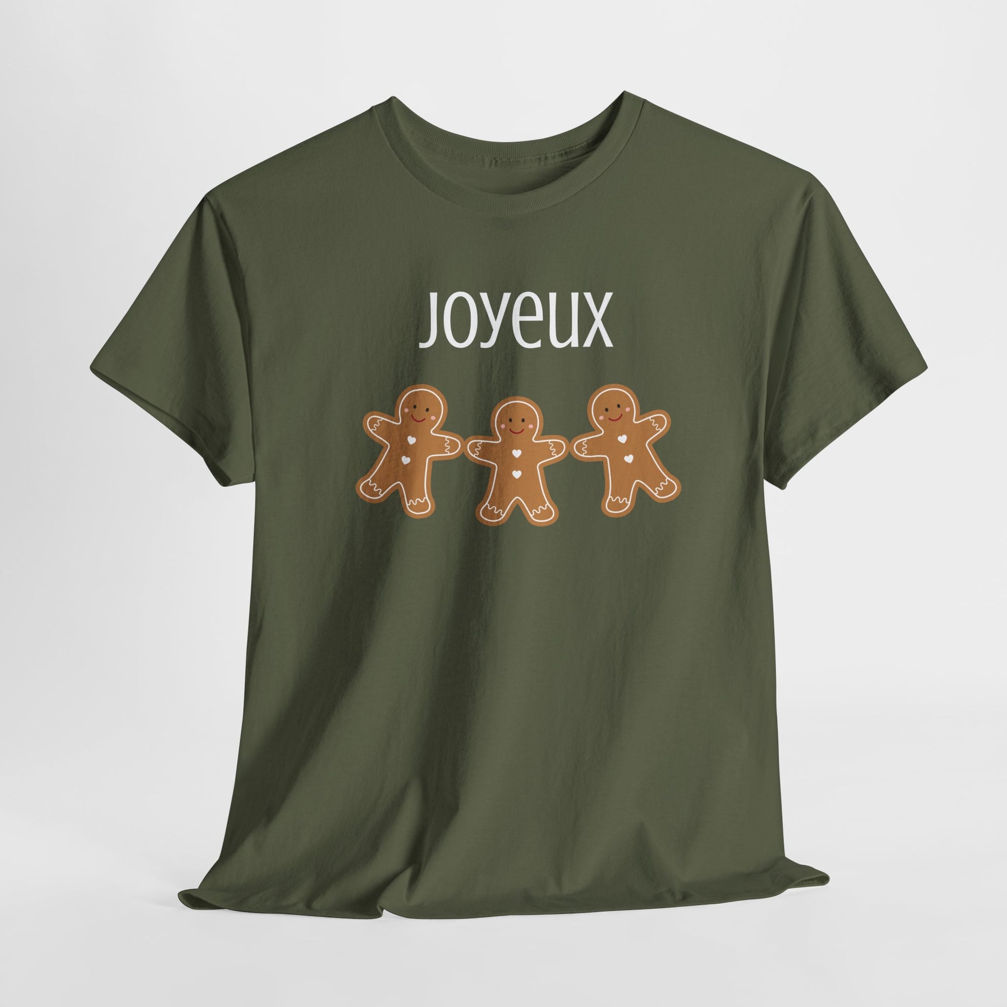 Joyeux Gingerbread Buddies Tee