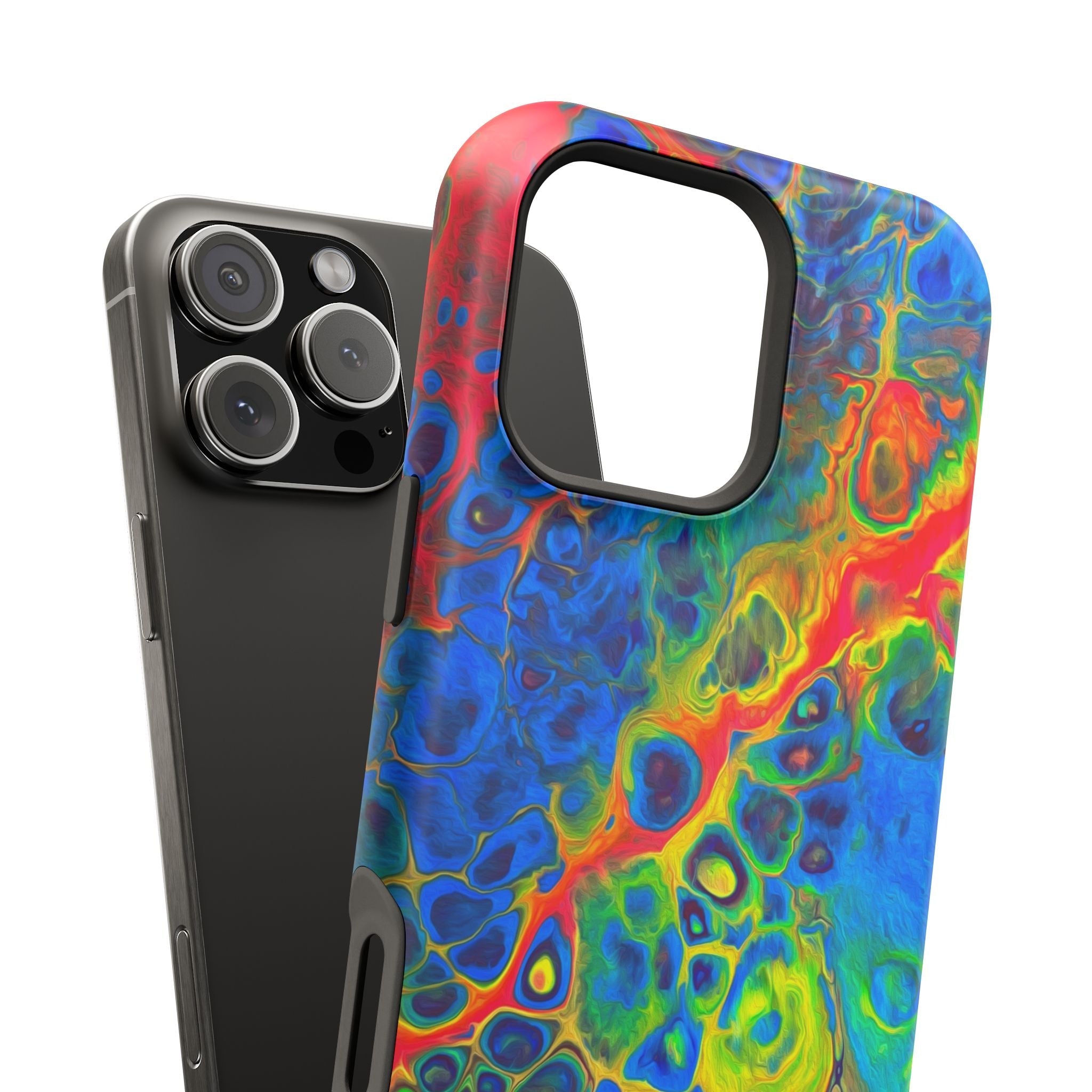 Bespattered Facade Rainbow Impact-Resistant Case